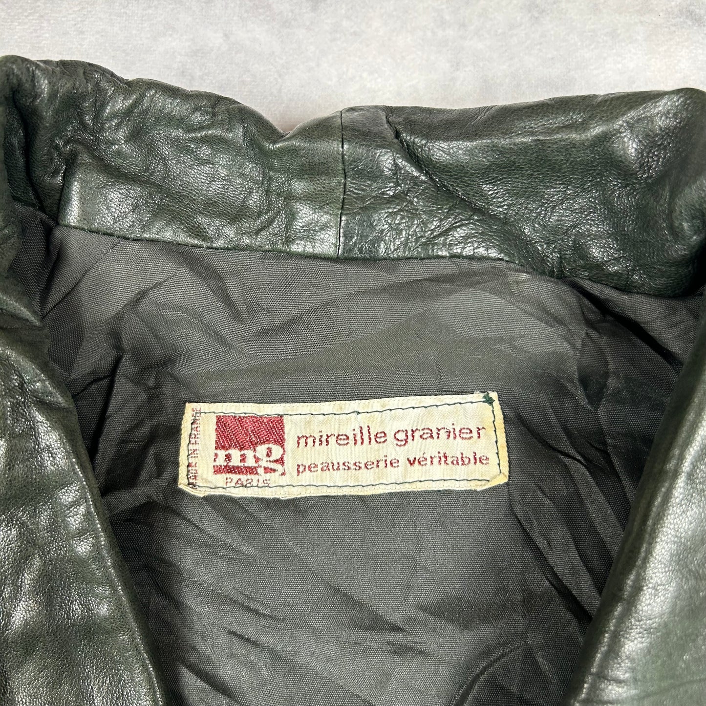 Vintage Lederjacke (M)