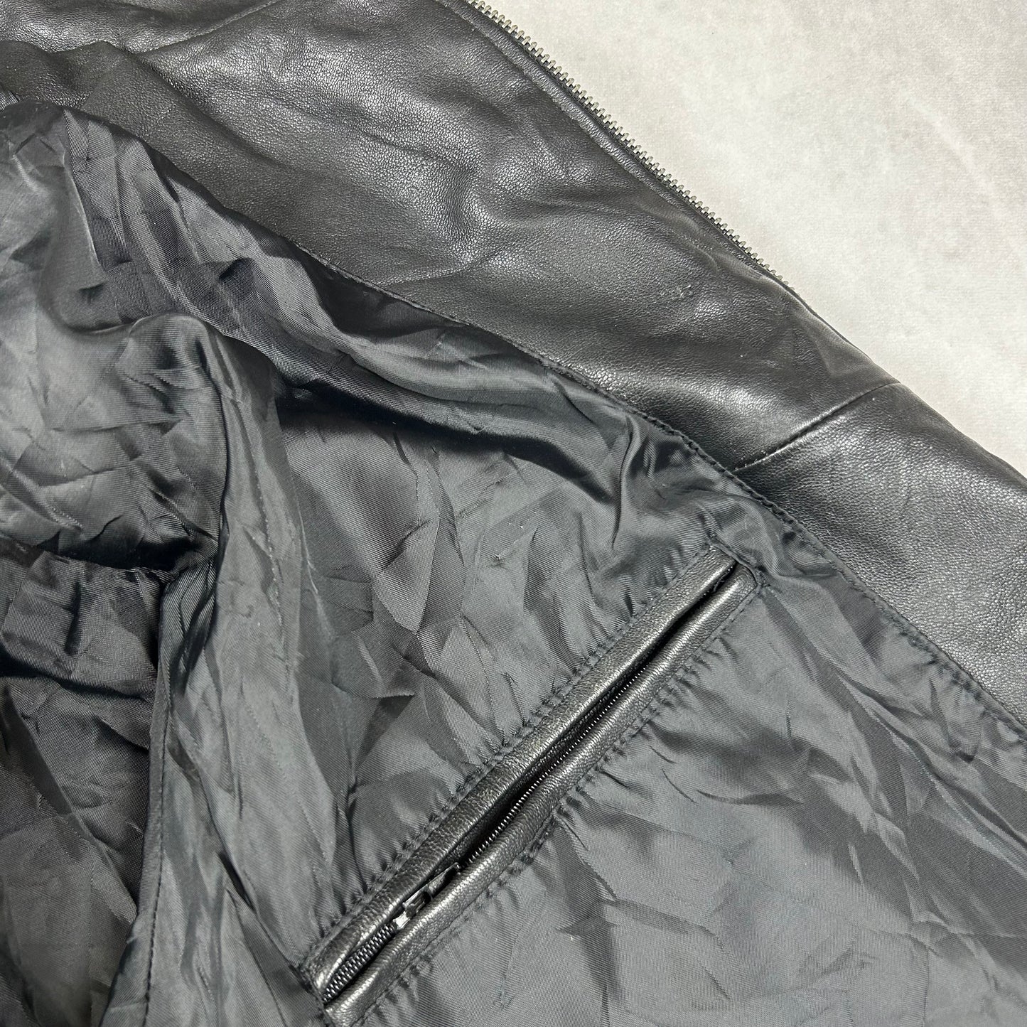 Vintage Lederjacke (XL)